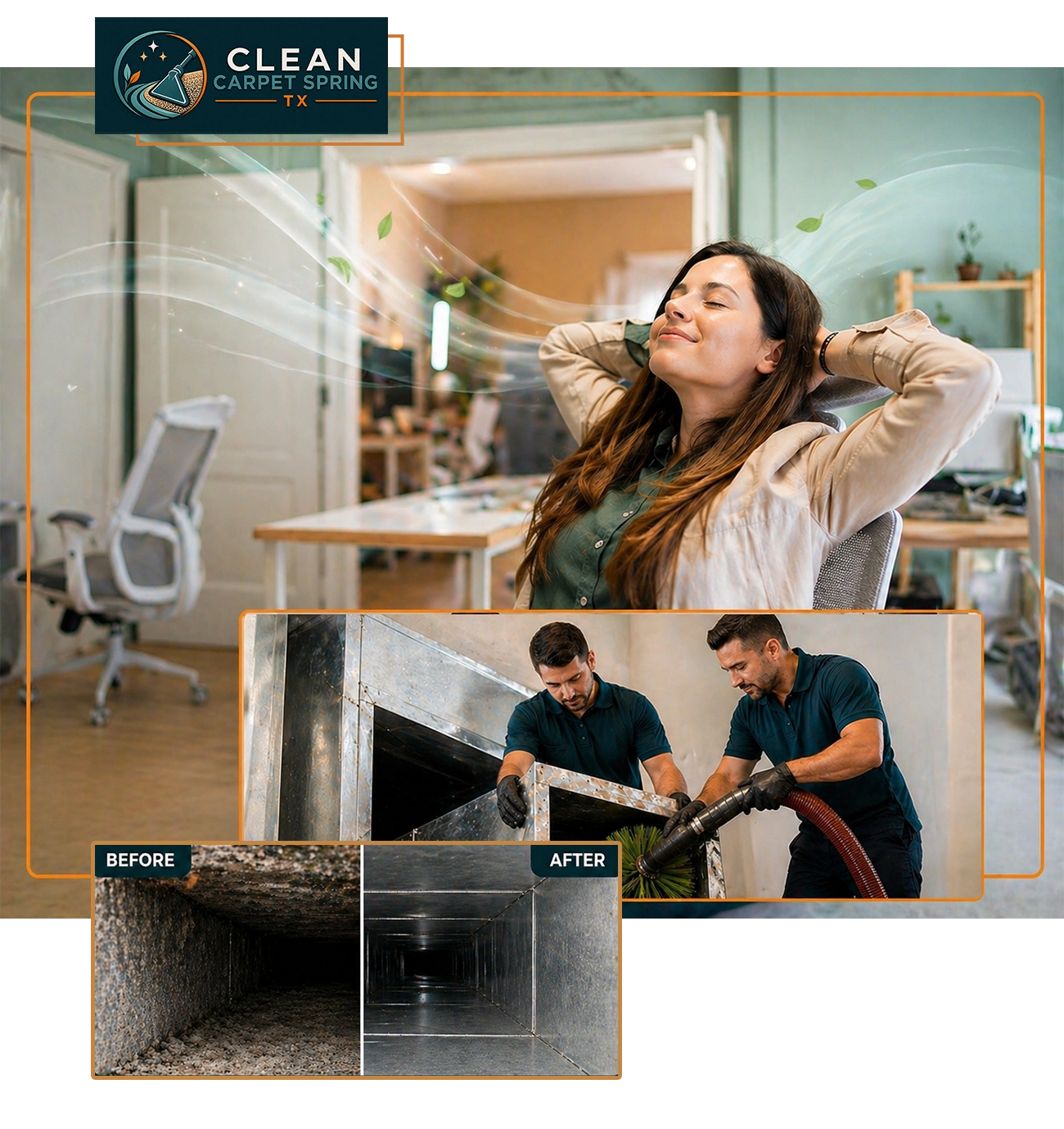 Breathe Cleaner Air with Perfect Clean Carpet Spring Texas